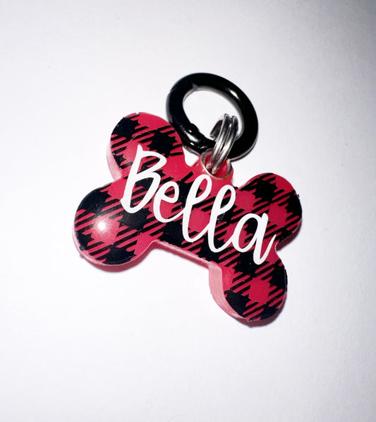 Tartan Dog Tag