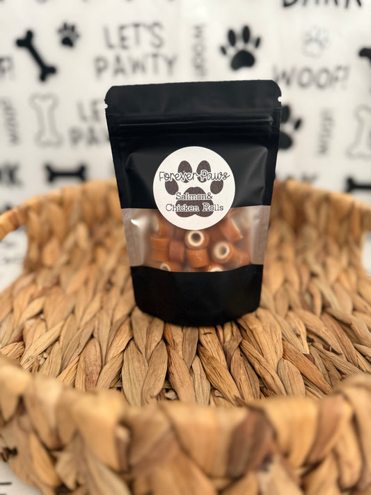 Salmon & Chicken Dental Rolls