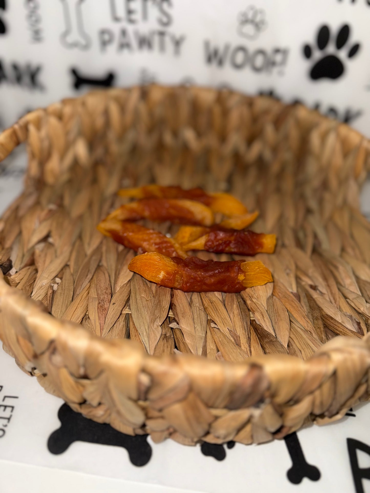 Sweet Potato Wrapped With Chicken